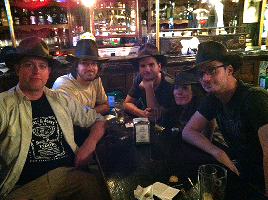 Visita de Harry Steel a Madrid