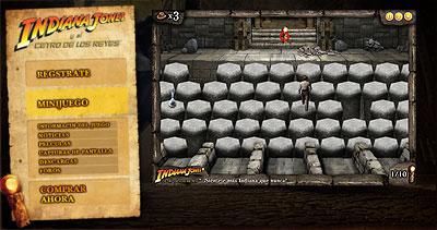 Web Activision Indiana Jones