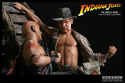 Diorama Indiana Jones VS Mola Ram