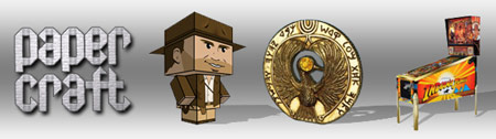 papercraft indiana jones