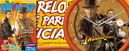 Reloj Indiana Jones