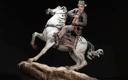 shideshow estatua Indy Caballo